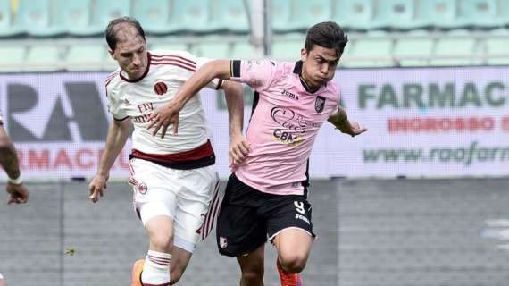 Palermo-Milan 1-2: il tabellino del match