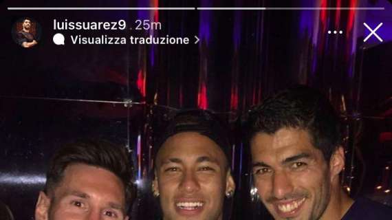 Suarez difende Messi e Neymar dopo i fischi dei tifosi del PSG