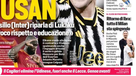 Il CorSport in apertura: "Ritorno di Ibra, tutto il Milan sta spingendo"