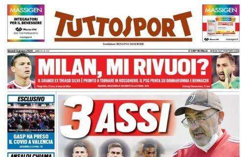 Thiago Silva si propone ai rossoneri, Tuttosport: "Milan, mi rivuoi?"