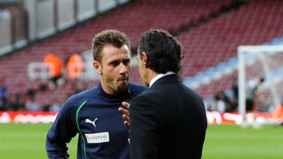 Prandelli risponde a Cassano: "Nessun giocatore ha il privilegio di sapere prima le convocazioni"