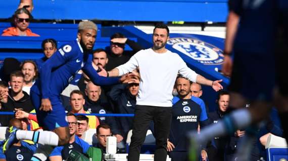 De Zerbi: "La mia volontà è quella di rimanere al Brighton"