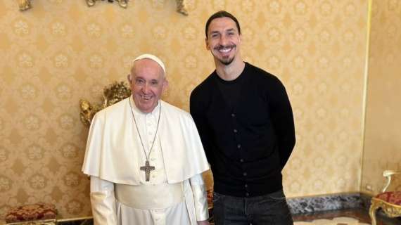 MN - Ibra in udienza dal Papa: il racconto dell’incontro