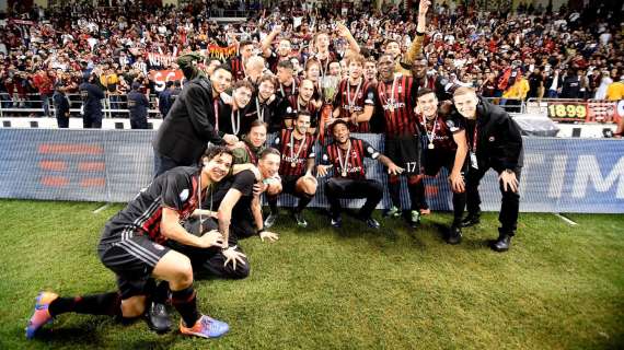 23 dicembre 2016: il Milan vince la Supercoppa italiana a Doha contro la Juventus