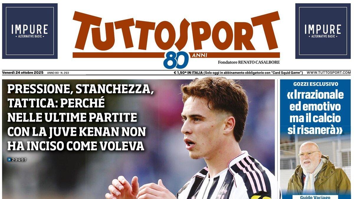 Tuttosport in apertura: “Il Milan e Modric per la prima fuga”