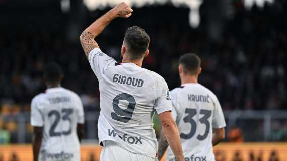 Giroud e il rosso a Lecce: "Ho sbagliato. Non ho insultato l'arbitro, ma dovevo contenermi"