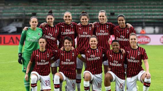 Serie A femminile, il programma della 10^ giornata: domani alle 12 Verona-Milan