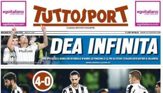 Tuttosport in prima pagina: "Milan, dentro o fuori"
