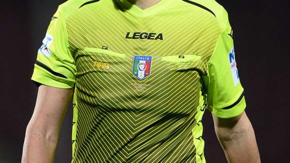 Le designazioni arbitrali per la 23esima giornata di Serie A