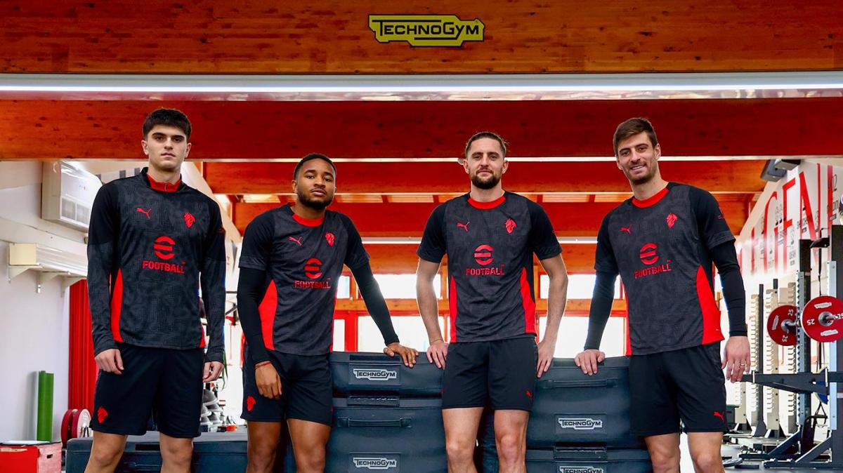 Il Milan annuncia il rinnovo della collaborazione con Technogym 