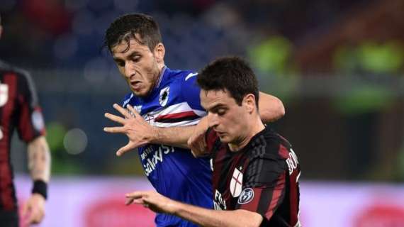 Sampdoria-Milan 0-1: il tabellino del match
