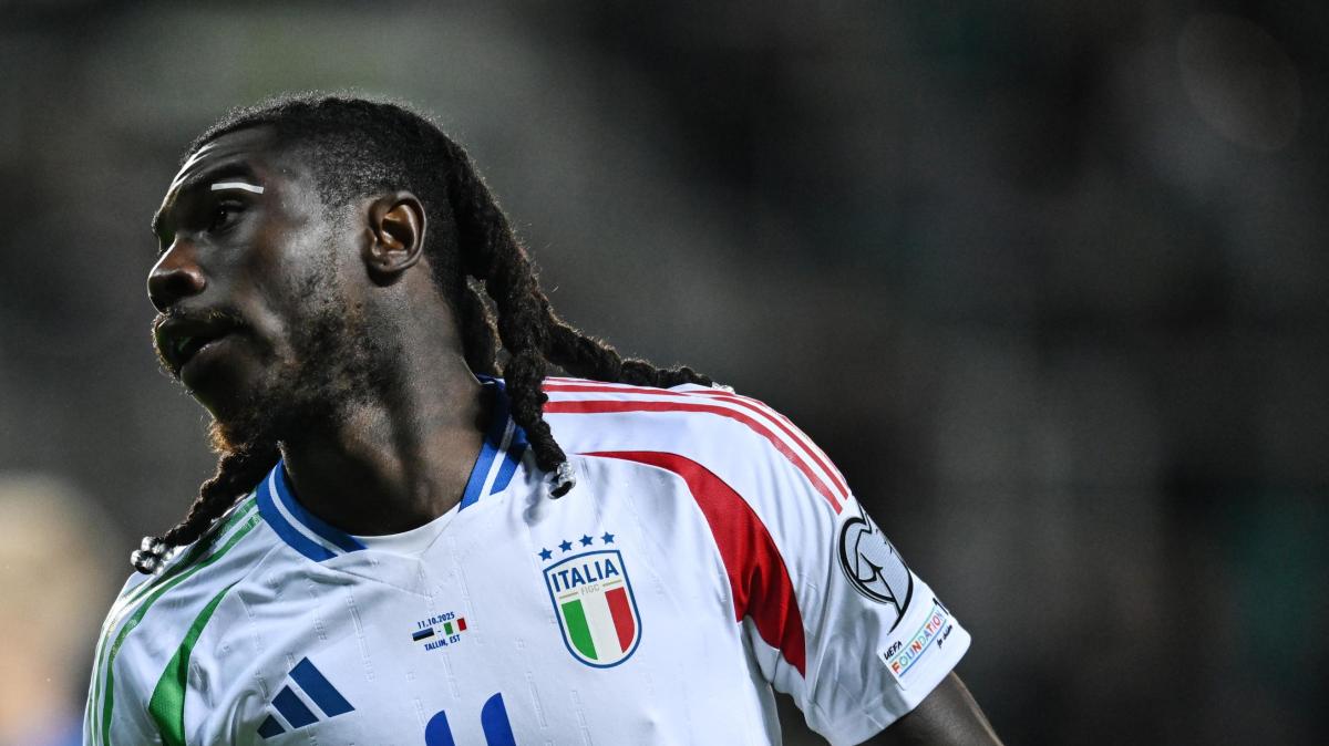 Verso Milan-Fiorentina: Kean esce per infortunio con l’Italia. Problema alla caviglia