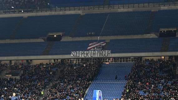 Curva Sud: "Indegni! Se siamo arrivati a questo punto la colpa è solo vostra!"