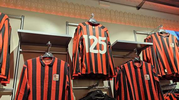 PHOTOGALLERY MN - I migliori scatti del nuovo Kit Celebrativo AC Milan per i 125 anni di storia del Club