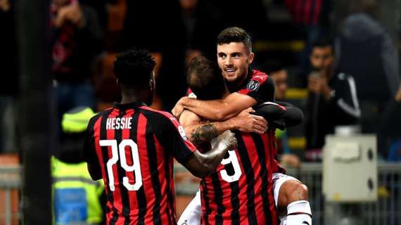 Milan, in Europa League segnano solo Higuain e Cutrone