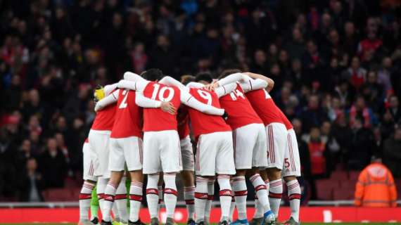 Coronavirus: Arsenal, accordo per taglio stipendi