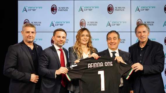 UFFICIALE – AC Milan annuncia una nuova partnership con AfinnaOne