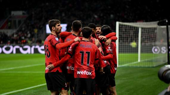 Il Milan resta al secondo posto della classifica per finaliste della Champions League