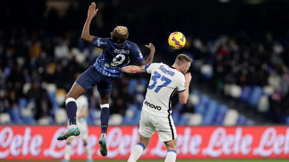 Napoli-Inter finisce 1-1: a Insigne risponde Dzeko. La classifica