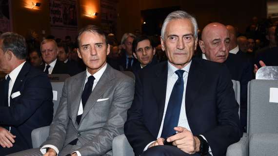 Gravina sull’addio di Mancini: “Solo in tre sappiamo cosa è successo veramente”