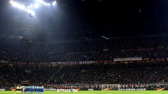 Milan-Arsenal: 72.821 presenti a San Siro