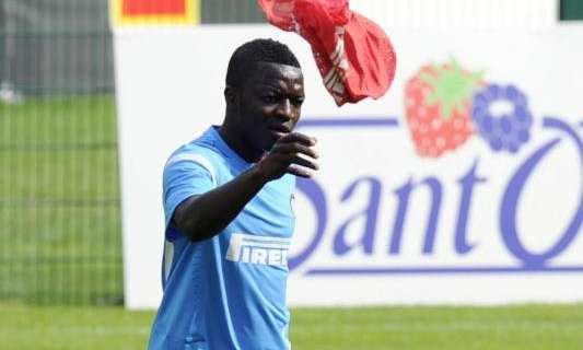 Di Marzio: "Avvistato l'agente di Muntari nei pressi della sede nerazzurra"