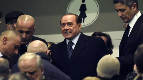 Berlusconi sul Milan: "Non male, ma il modulo con cui abbiamo vinto per 30 anni è quello con due attaccanti"