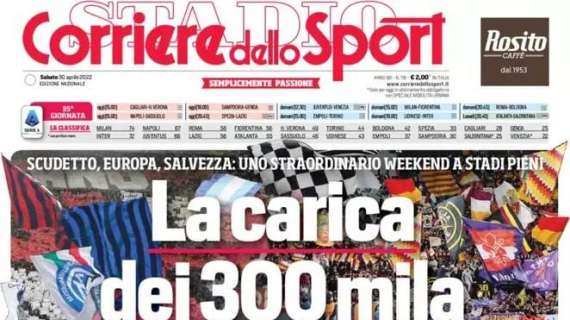 CorSport sul Milan: "Svolta degli arabi infiamma San Siro. Ibra pronto per la Viola"