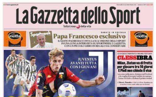 Milan, La Gazzetta dello Sport: "ClessIbra"