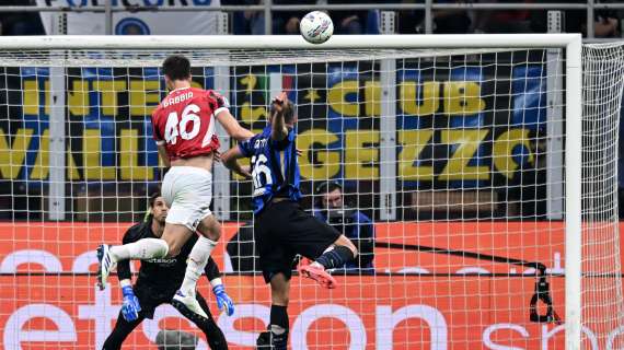 Un altro gol nella porta della storia: anche Gabbia segna sotto la Curva Sud in un derby in casa dell'Inter. I precedenti