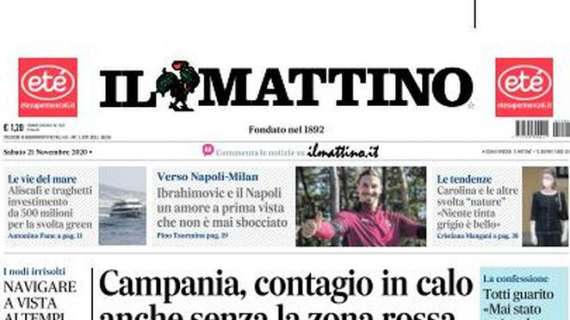 Ibra-Napoli, Il Mattino: "Un amore a prima vista che non è mai sbocciato"