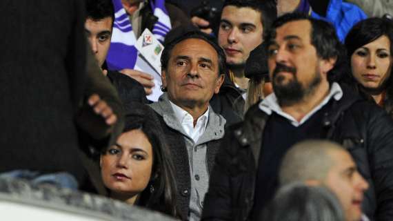 Prandelli in visita a Milanello