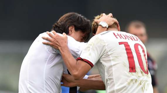 Voetbal International - Il Milan vince con Honda, ridotto il distacco