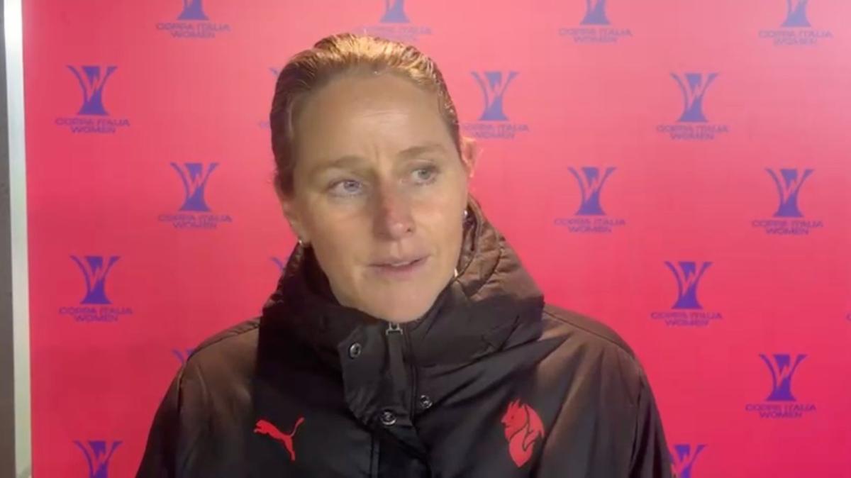Milan Femminile eliminato dalla Coppa Italia, coach Bakker: "Abbiamo creato così tante occasioni, meritavamo di più"