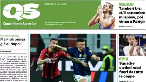 Milan e Inter non si fanno male, QS: "Anche il derby va in bianco"