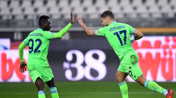 Clamorosa vittoria della Lazio a Torino, Juve senza problemi con lo Spezia: la classifica