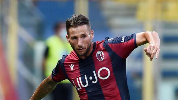 Milan-Bologna: espulso Djiks per doppia ammonizione tra i rossoblù