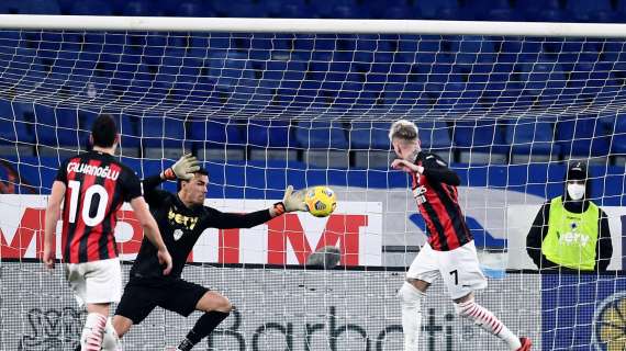 Milan-Sampdoria, all'andata vittoria rossonera con gol di Kessie e Castillejo