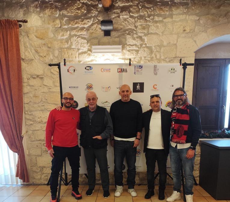 Abbiati presente alla cena natalizia organizzata dal Milan Club Diavoli Iblei Palazzolo Acreide SR Sicilia 