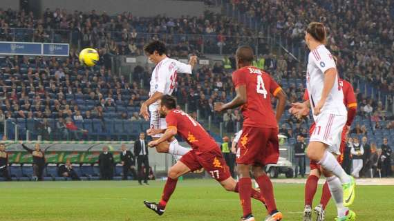 Nesta concede il bis: secondo centro in rossonero contro la Roma