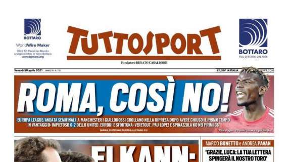 Tuttosport e la riapertura degli stadi: "Coppa Italia, finale con i tifosi". Anche la Serie A spera...