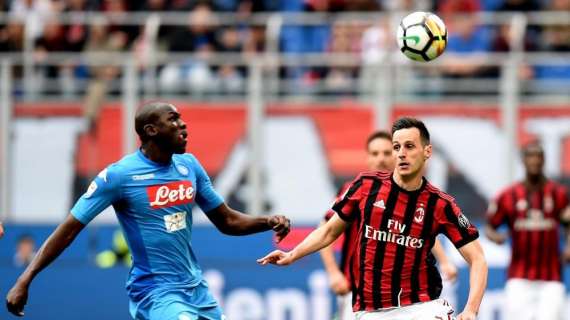 Milan-Napoli, terzo pareggio consecutivo per i rossoneri