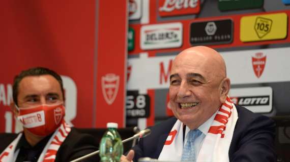 Monza, Galliani ringrazia la squadra per il terzo posto. Anche a nome di Berlusconi