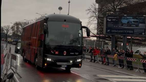 VIDEO MN - Il Milan è arrivato a San Siro per la sfida contro il Parma