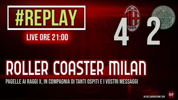 Stasera commenti con "Replay", la videorubrica di MilanNews.it in collaborazione con Milan Meeting Point. Da oggi anche su Twitch