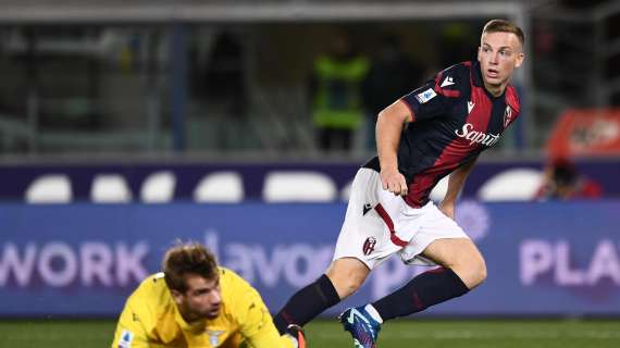 Il Bologna vola in zona Europa: Lazio battuta 1-0 grazie a Ferguson