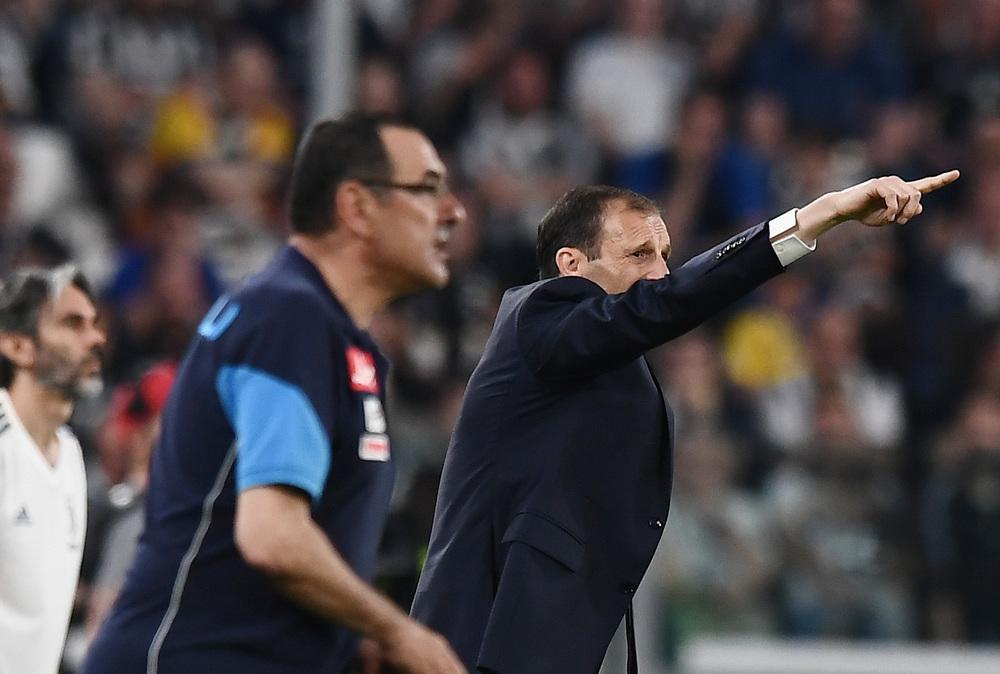 Con la vittoria sul Milan, Sarri ha raggiunto 600 punti in Serie A. Il primo è Allegri con 1072