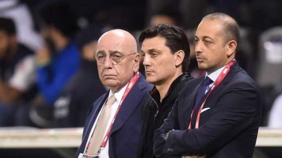 Galliani: "Affettivamente legato a Montella, allenatore dell'ultimo trofeo del Milan"
