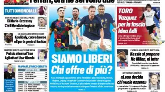 Tuttosport in prima pagina: “Kessie si propone. No Milan, nì Inter”