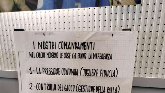 TMW - Le tavole di Spalletti. Così ha spiegato alla squadra le sue idee: "Ecco i nostri comandamenti"